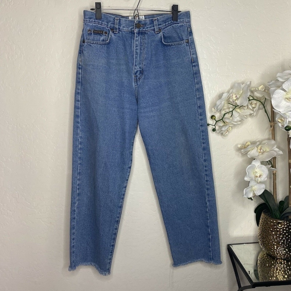 oscar de la renta vintage ultra high mom jeans US 8